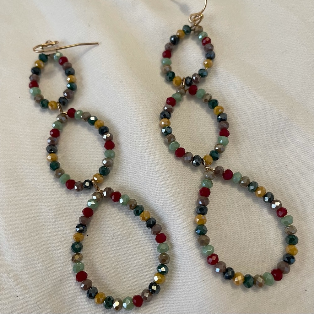 Colorful earrings - never worn.